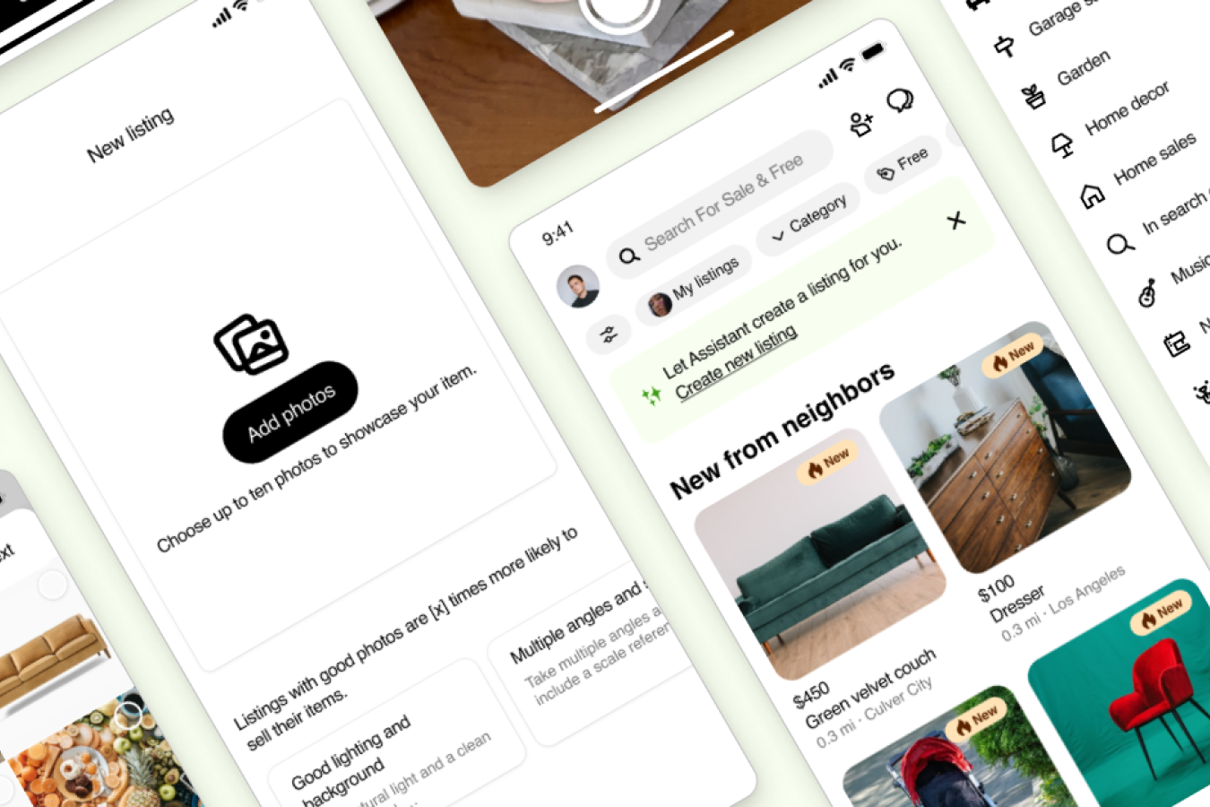 NEXTDOOR'S AI MARKETPLACE LISTINGS